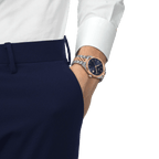 Montre Tissot Ballade 40 mm Homme – Cadran Bleu Bicolore Or Rose