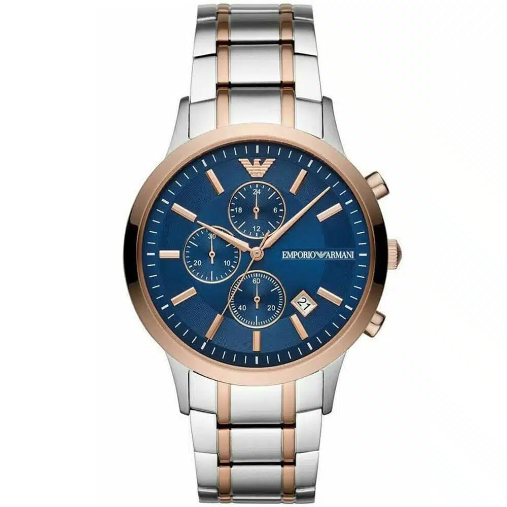 Montre homme Emporio Armani Renato, coffret AR80025