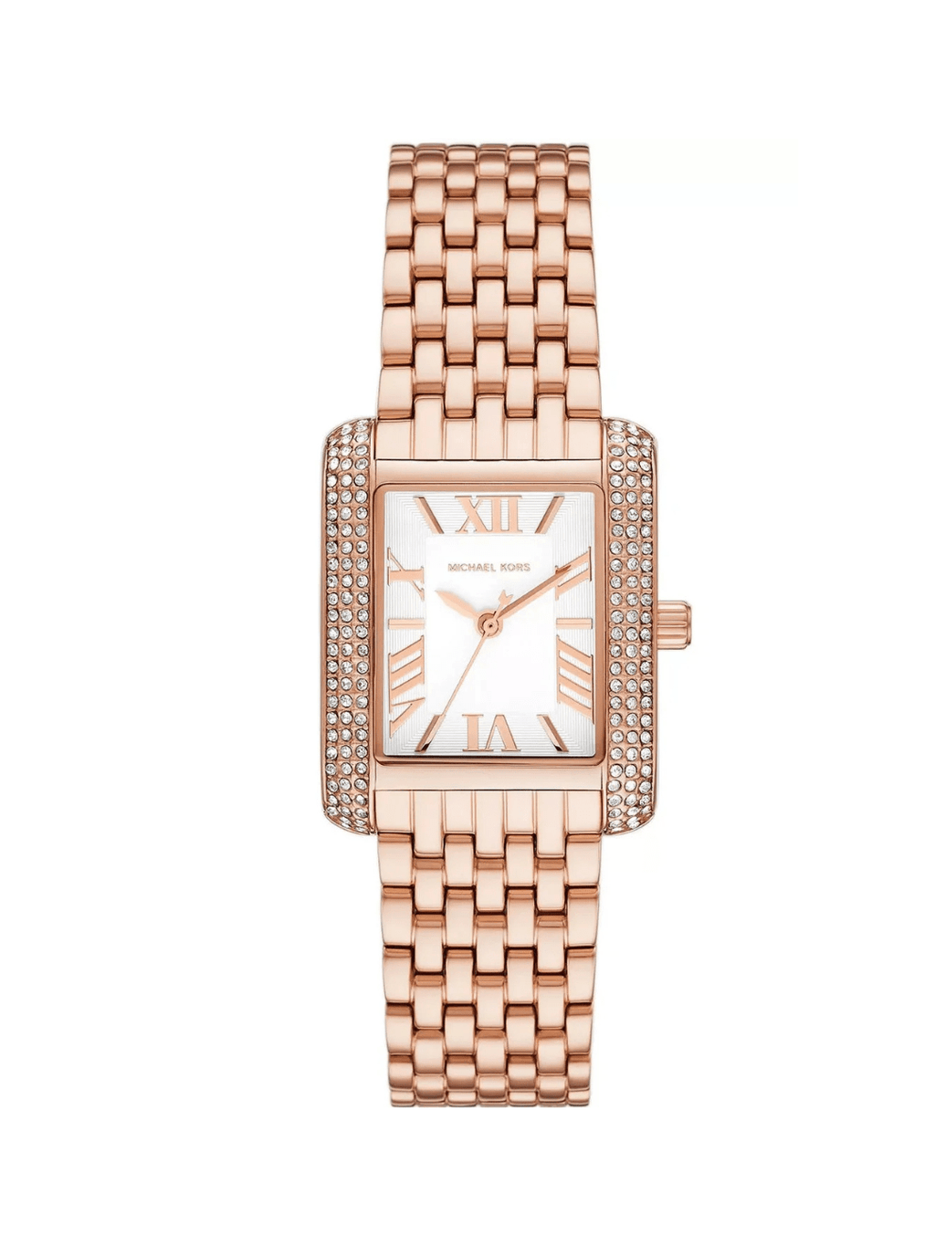 Montre Michael Kors Emery MK4743 — Or Rose Cristaux Pavés