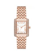 Montre Michael Kors Emery MK4743 — Or Rose Cristaux Pavés