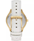 Montre Michael Kors Sage MK4818 – Cuir Blanc & Cadran Nacre