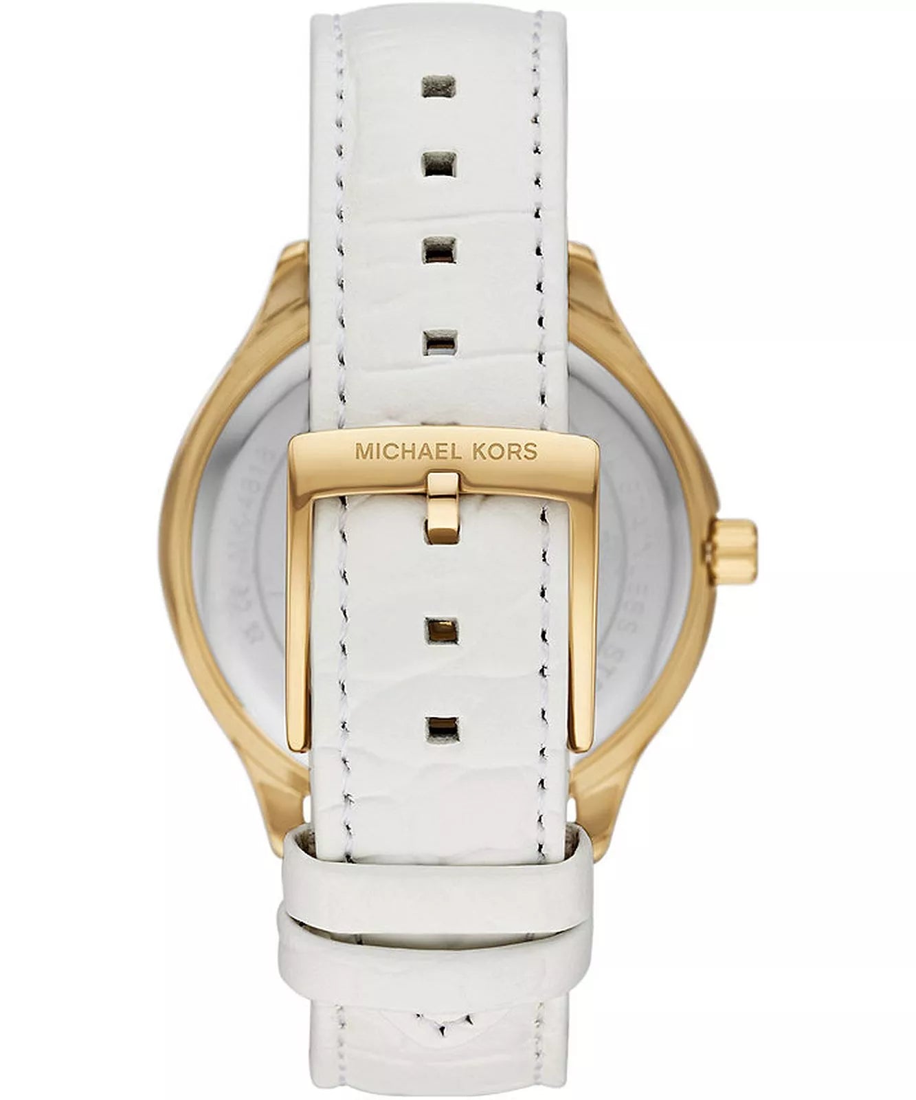 Montre Michael Kors Sage MK4818 – Cuir Blanc & Cadran Nacre