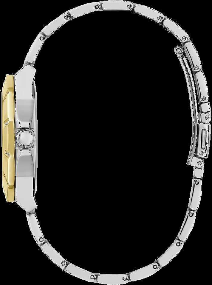 Montre Femme Guess Sunray GW0616L2 bracelet acier bicolore cadran multifonction