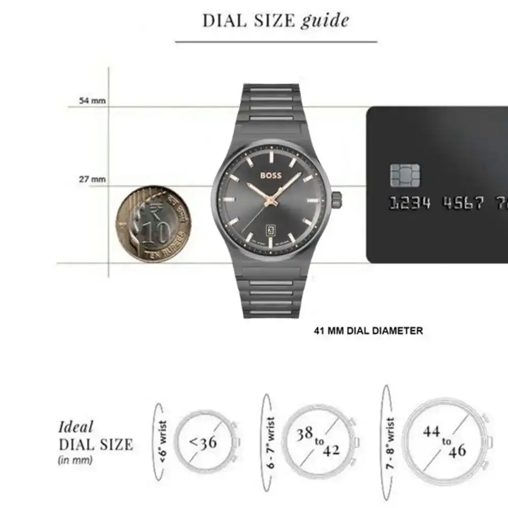Montre homme Hugo Boss Candor 1514078 originale