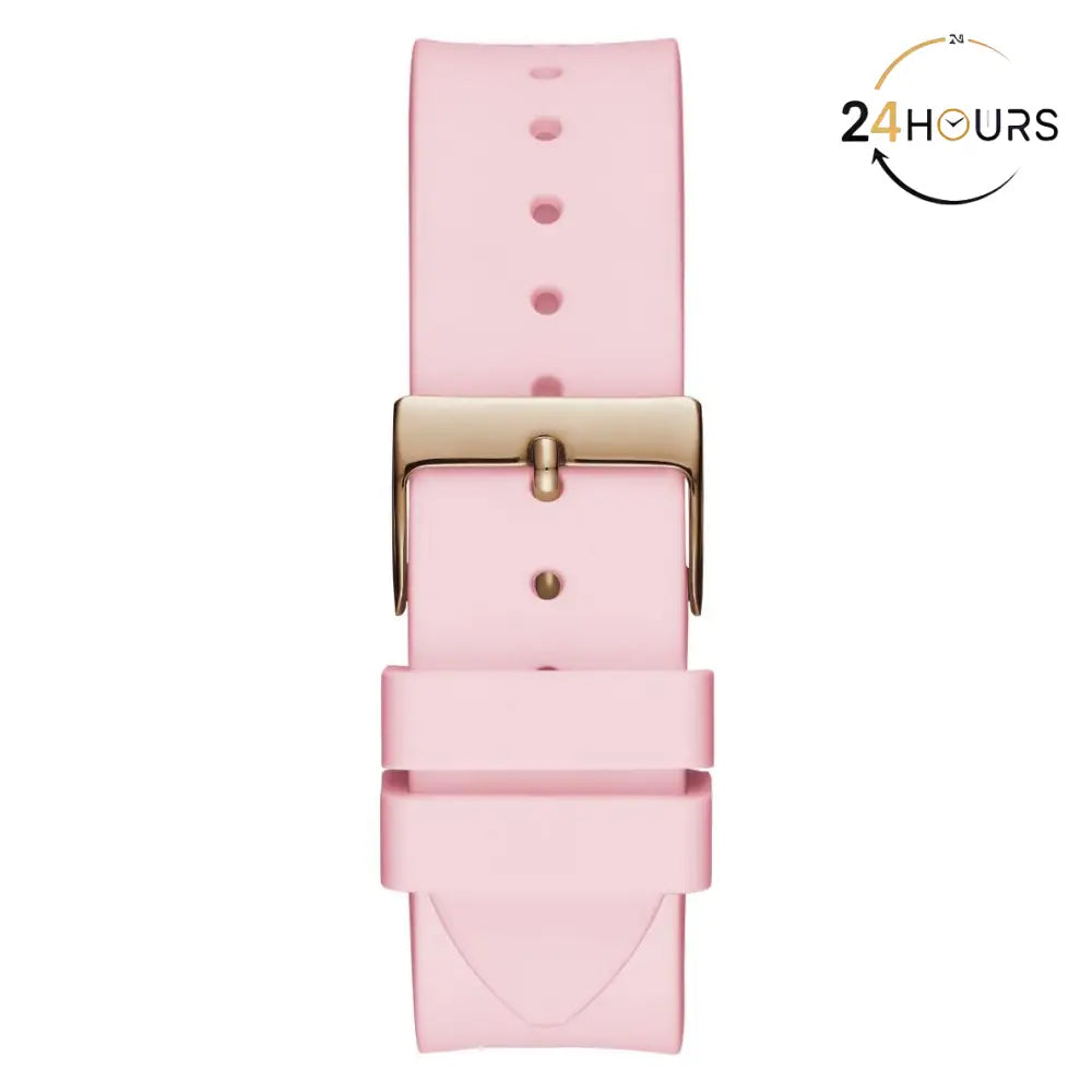 Montre analogique Guess pour femme cadran blanc 39 mm référence GW0541L2