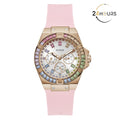 Montre analogique Guess pour femme cadran blanc 39 mm référence GW0541L2