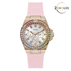 Montre analogique Guess pour femme cadran blanc 39 mm référence GW0541L2