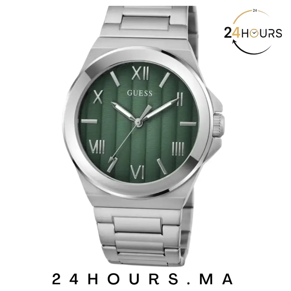 Montre-bracelet argentée pour homme Guess - GW0789G1 | 24hours.ma
