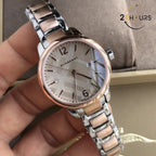 Montre Burberry Ladies Watch Swiss Classic Two Tone Pour Femme BU10117