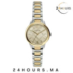 Montre Burberry Ladies Watch Swiss Classic Two Tone Pour Femme BU10118
