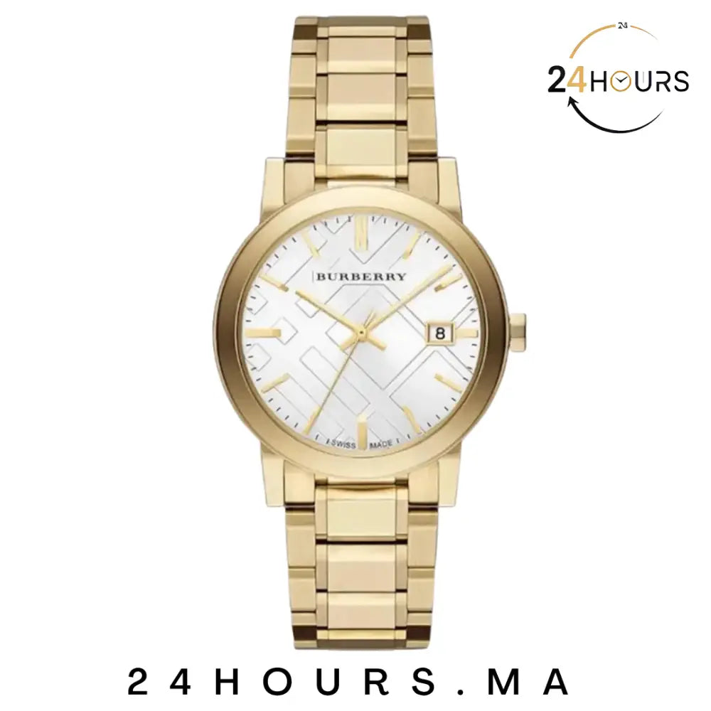 Montre Burberry The City Heritage Swiss Classic Pour Femme BU9103