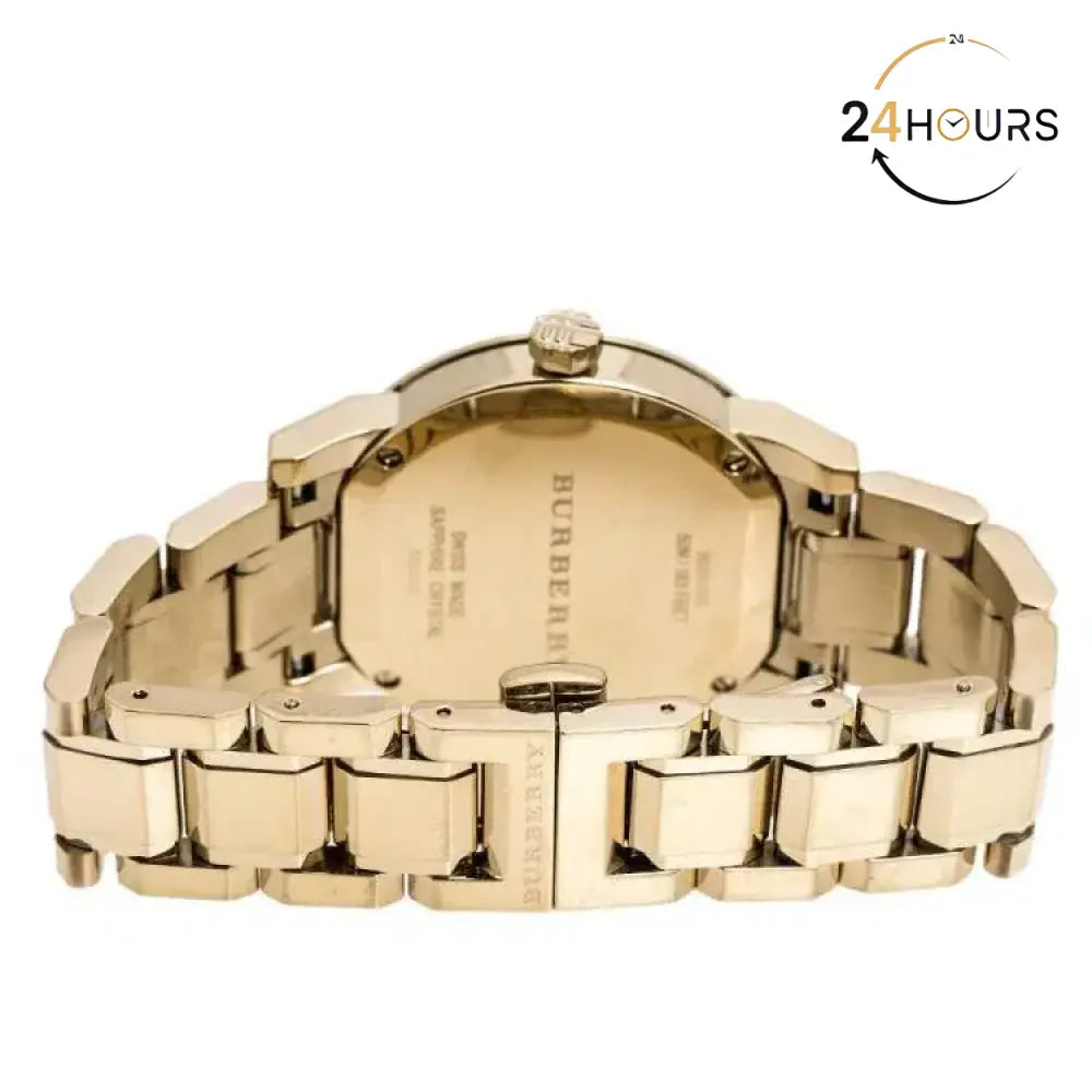 Montre Burberry The City Heritage Swiss Classic Pour Femme BU9103