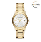 Montre Burberry The City Heritage Swiss Classic Pour Femme BU9103