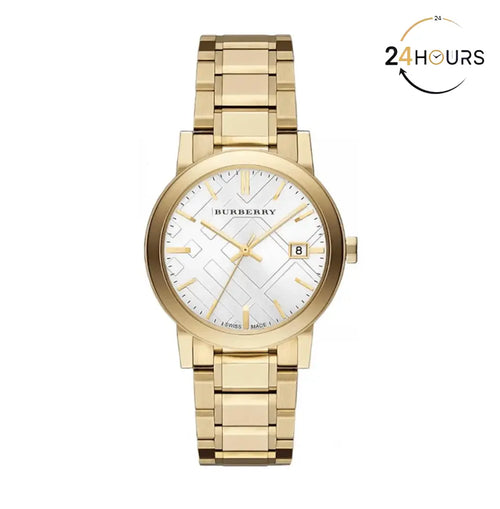 Montre Burberry The City Heritage Swiss Classic Pour Femme BU9103