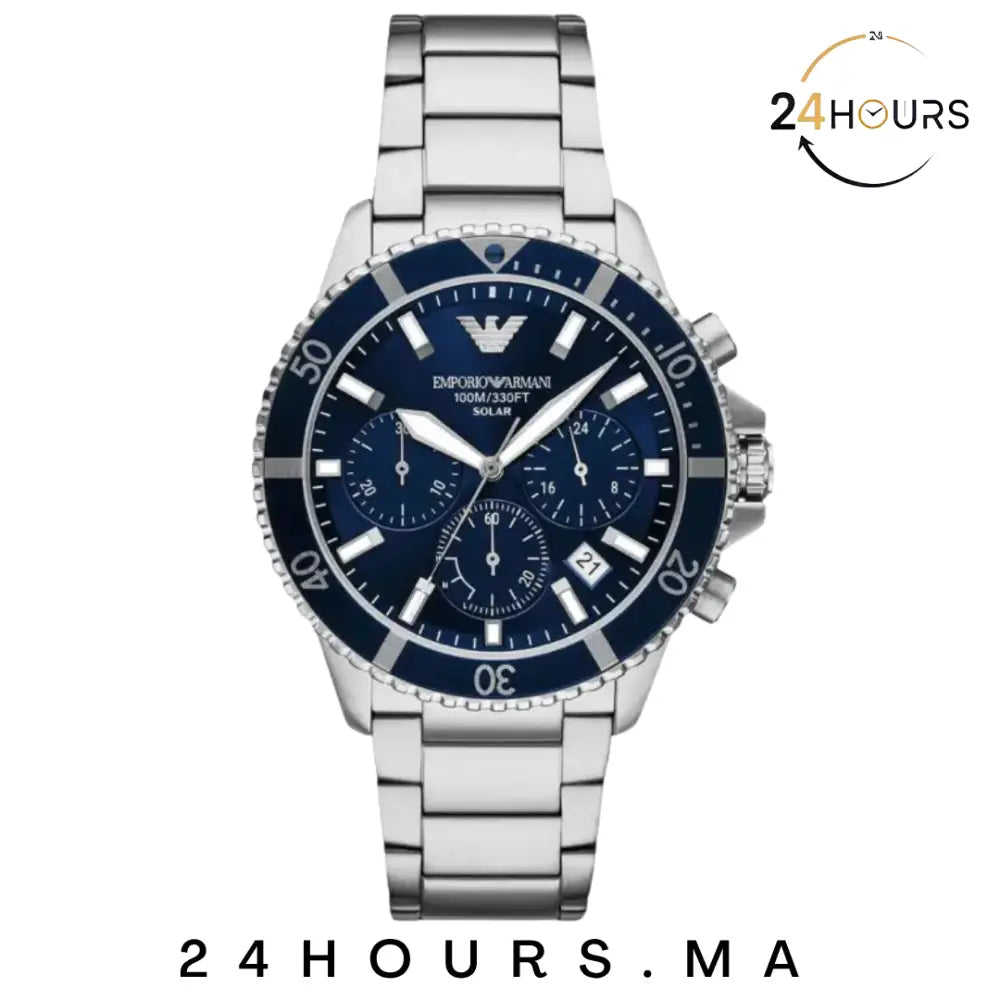 Montre Emporio Armani World Explorer Solar AR11681 Chronographe