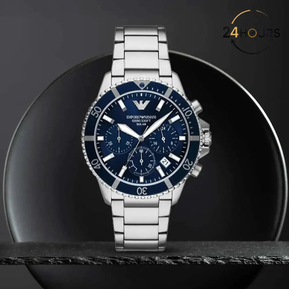 Montre Emporio Armani World Explorer Solar AR11681 Chronographe