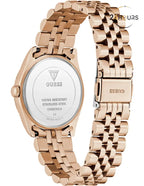 Montre Femme Guess Jada GW0936L4 cadran blanc bracelet acier