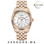 Montre Femme Guess Jada GW0936L4 cadran blanc bracelet acier