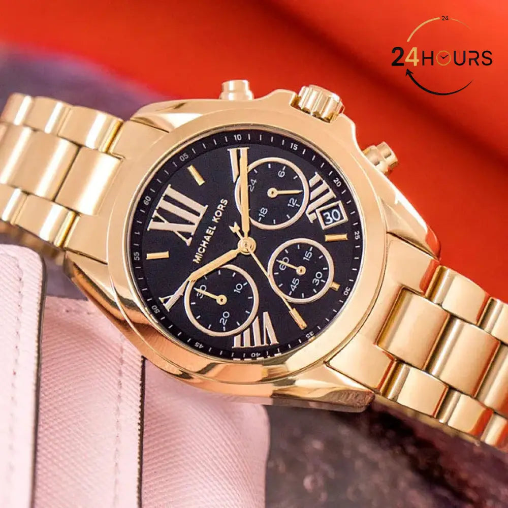 Montre Femme Michael Kors Bradshaw MK6959 – Noir & Doré