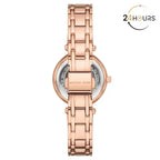 Montre Femme Michael Kors Laney MKO1084 Or Rose et Cadran Bordeaux
