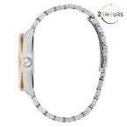 Montre Guess Jaden bleue ronde à quartz pour homme GW0977G5
