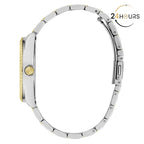 Montre Guess Luna blanche à cadran rond à quartz analogique pour femme