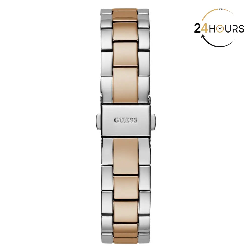 Montre Guess Mist rouge à cadran rond analogique à quartz pour femme