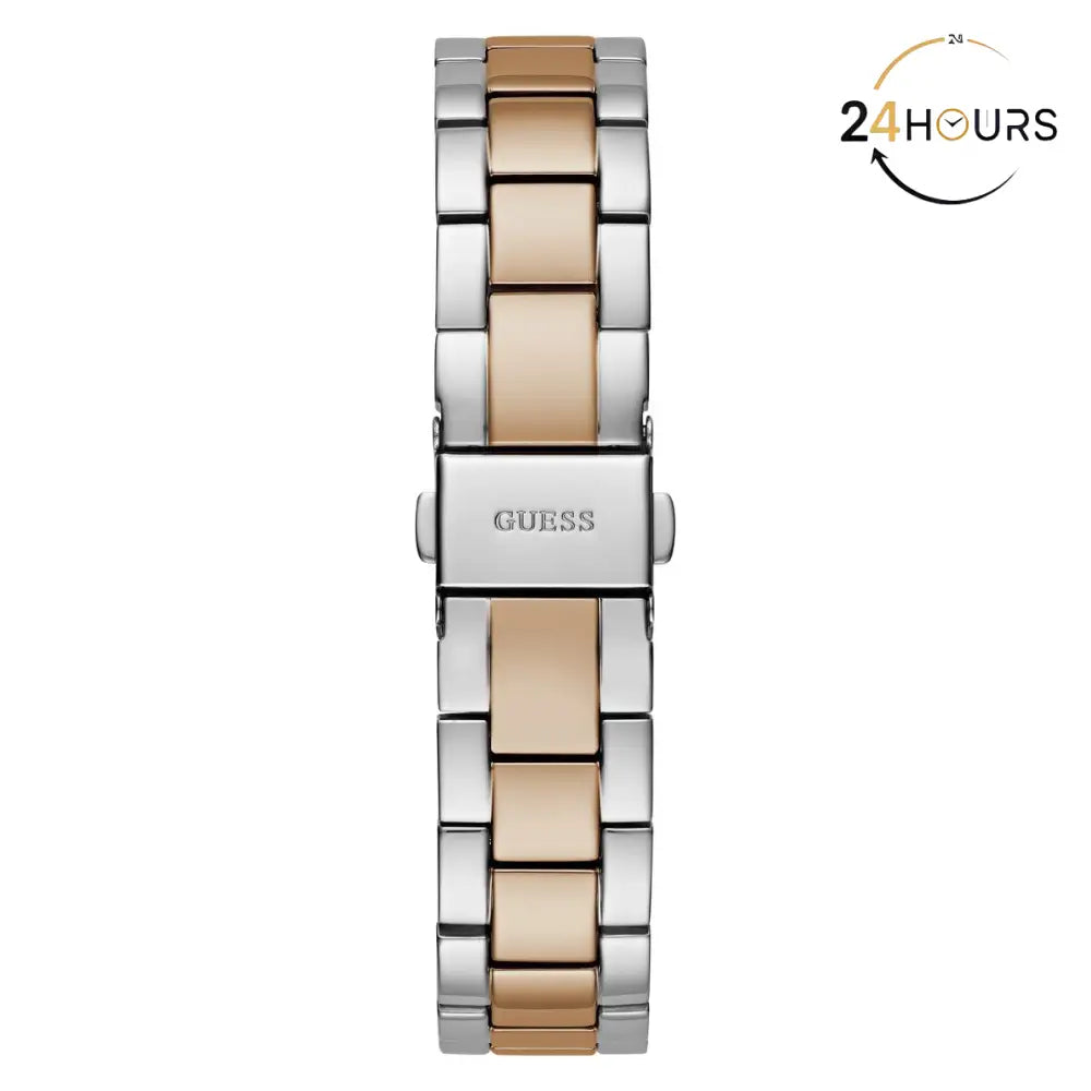 Montre Guess Mist rouge à cadran rond analogique à quartz pour femme
