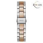 Montre Guess Mist rouge à cadran rond analogique à quartz pour femme