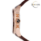 Montre homme Boss en cuir 1513093