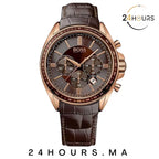 Montre homme Boss en cuir 1513093