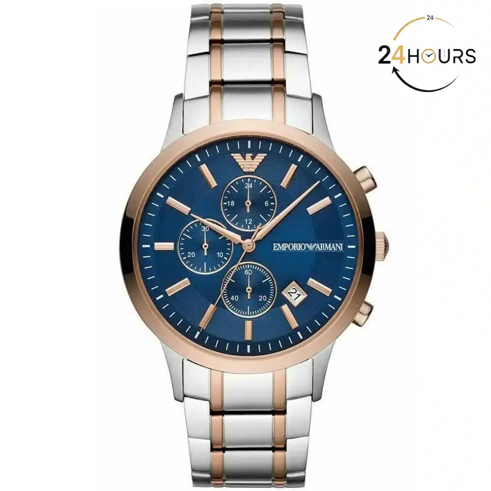 Montre homme Emporio Armani Renato coffret AR80025