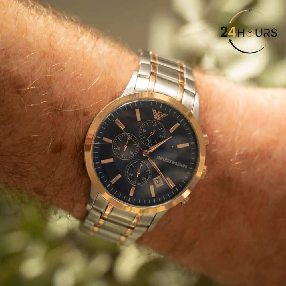 Montre homme Emporio Armani Renato coffret AR80025