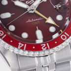 Montre homme Seiko 5 Sports GMT Thong Sia Rouge Édition Limitée | SSK031K1
