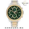 Montre Homme Tommy Hilfiger Clark 1792079 cadran vert bracelet acier