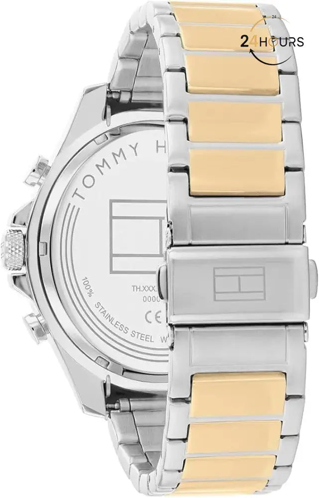 Montre Homme Tommy Hilfiger Clark 1792079 cadran vert bracelet acier