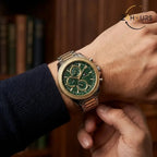 Montre Homme Tommy Hilfiger Clark 1792079 cadran vert bracelet acier