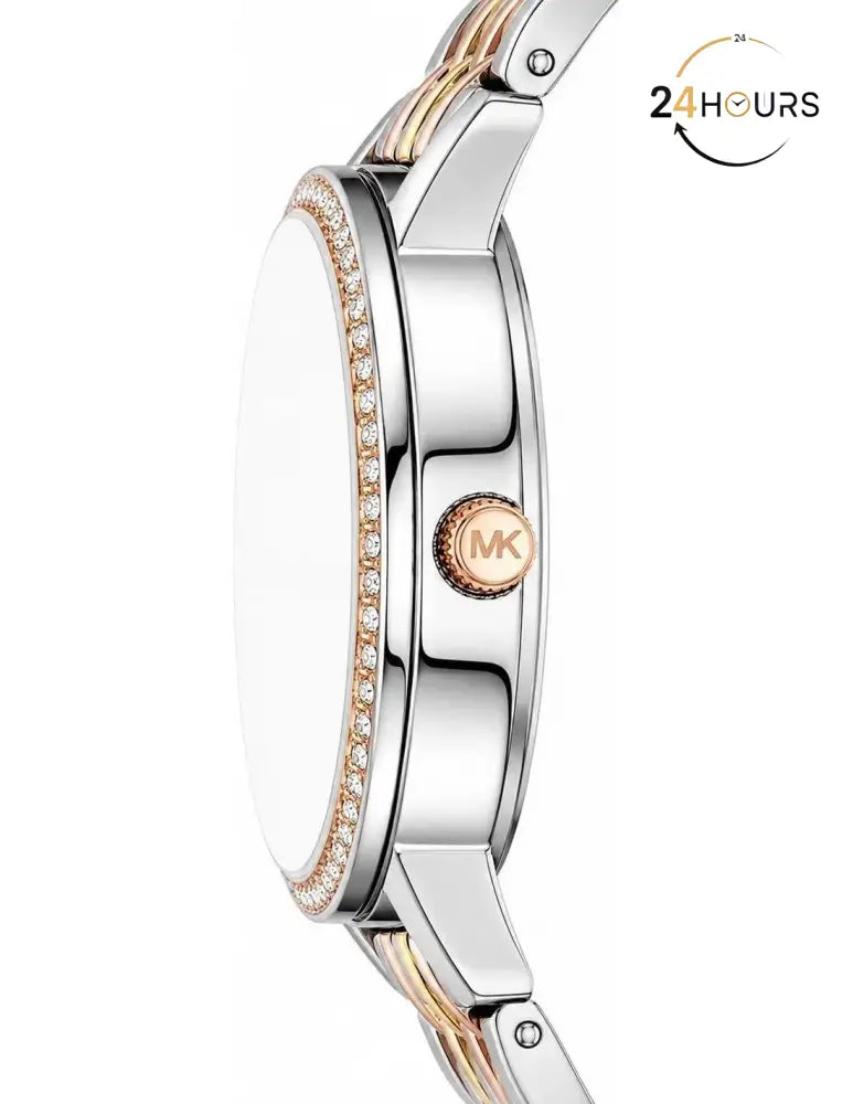 Montre Michael Kors Melissa MKO1117 Femme Bicolore 35 mm