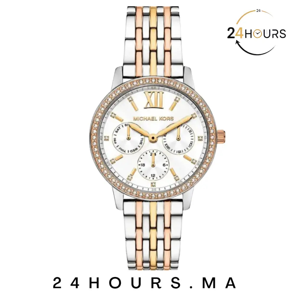 Montre Michael Kors Melissa MKO1117 Femme Bicolore 35 mm