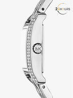 Montre Michael Kors Monroe mini argentée MKO1169
