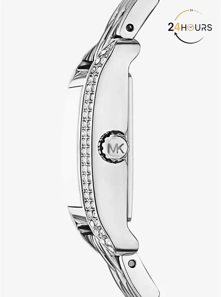Montre Michael Kors Monroe mini argentée MKO1169