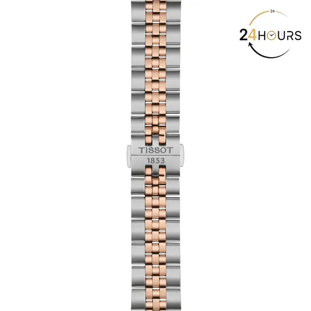 Montre Tissot Ballade 40 mm Homme – Cadran Bleu Bicolore Or Rose