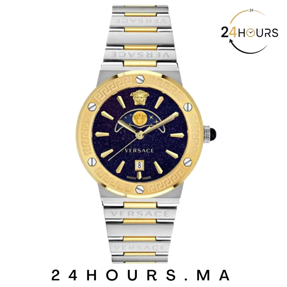 Montre Versace Greca Logo Phase de Lune - VE7G00223 - 787906