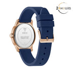 Montres Guess Annette pour femme. Silicone Bleu GW0860L2