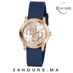 Montres Guess Annette pour femme. Silicone Bleu GW0860L2